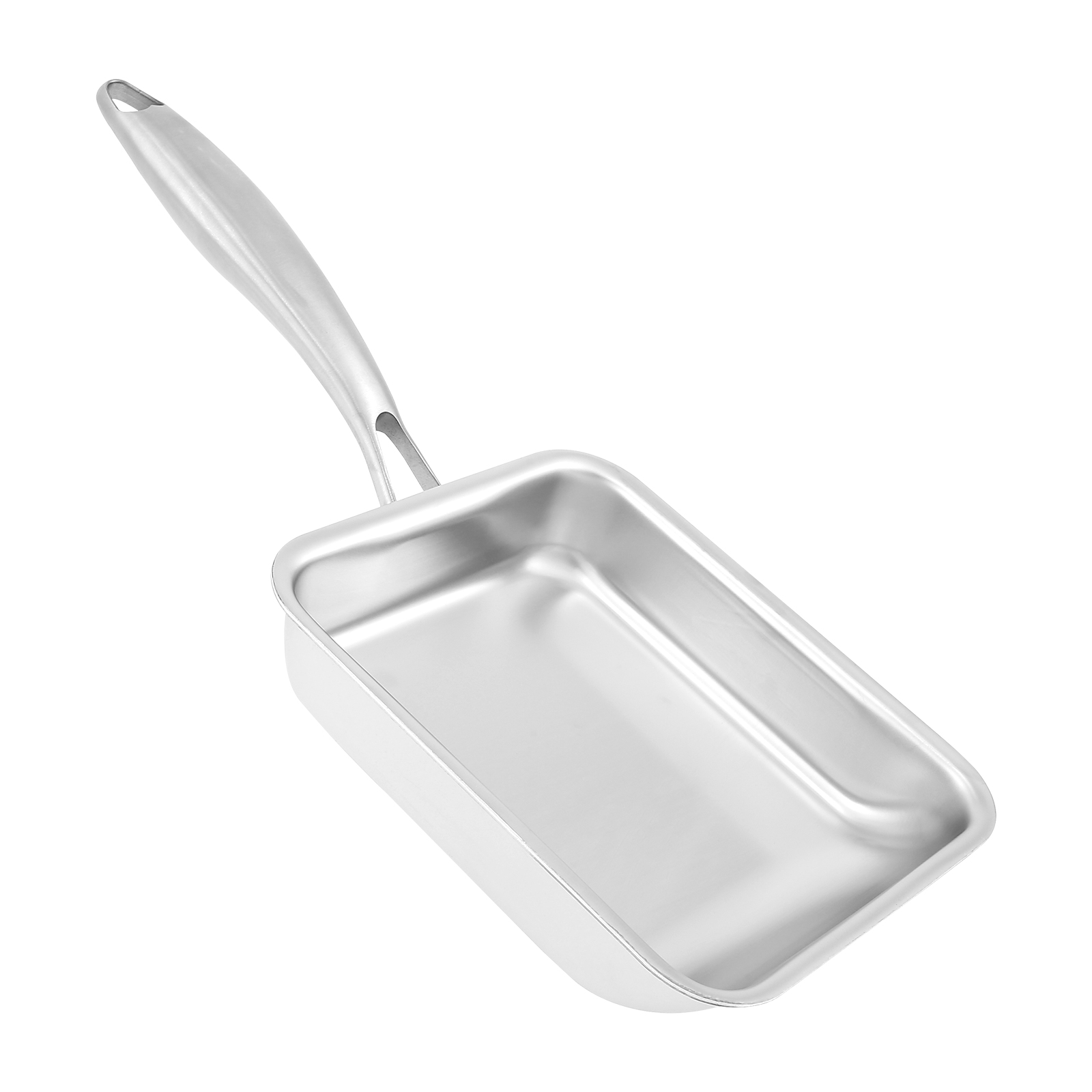 Crepe Pan Nonstick - Tamagoyaki Pan Stainless Steel Japanese Omelette