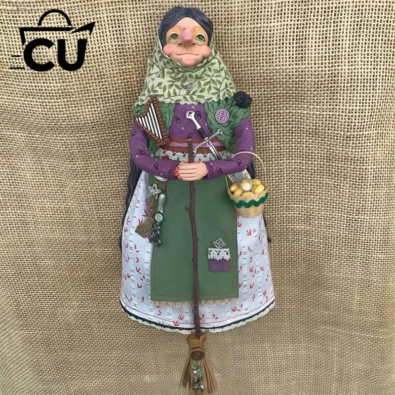 Mom'S Home Cooking - 7inch Kitchen Witch Doll Luck Home