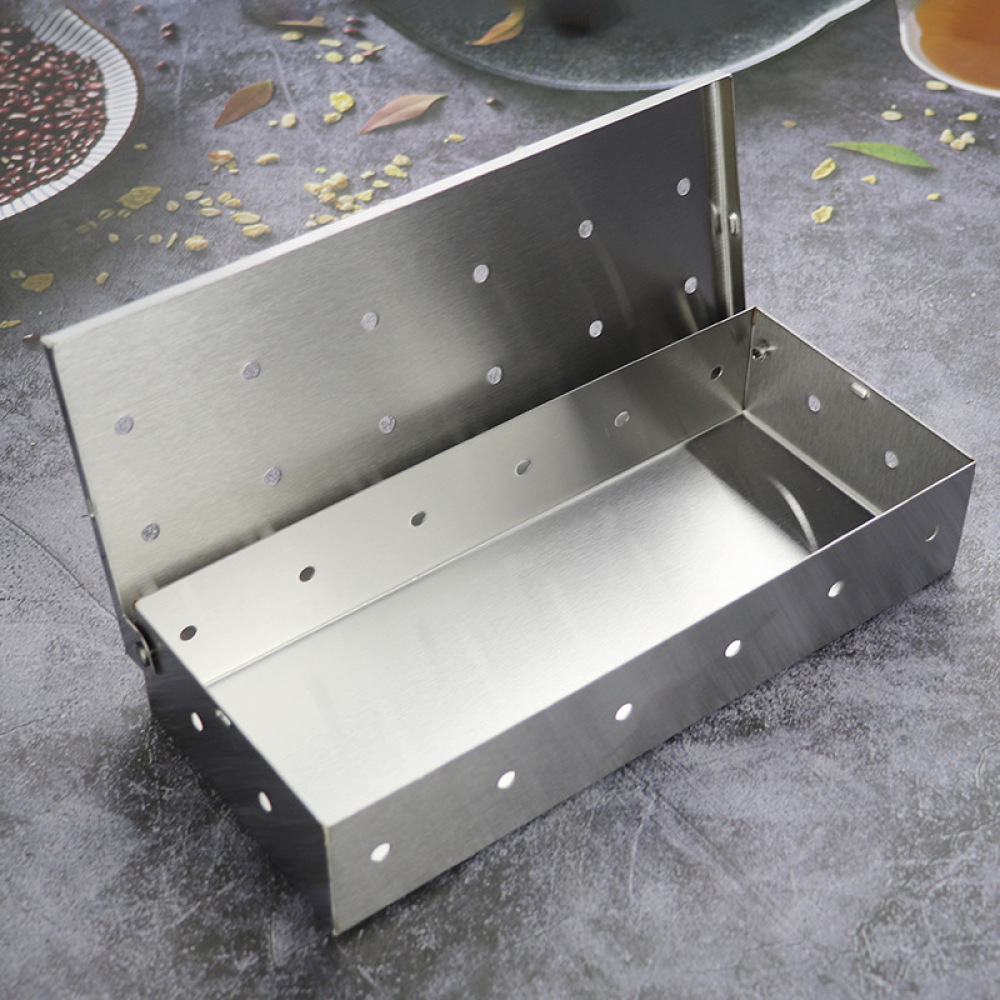 Stainless Steel Barbecue Smoke - Smoker Box Wood Chip review and price
