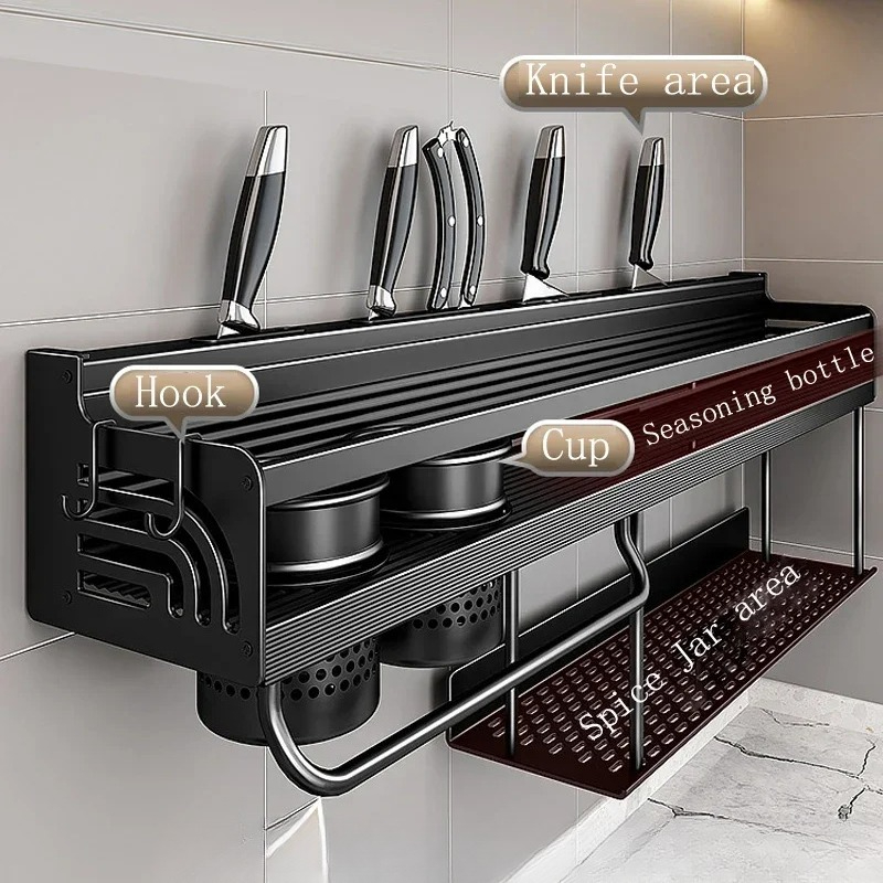 60/70/80cm Kitchen Shelf Wall  - Home Cooking Recipes review and price