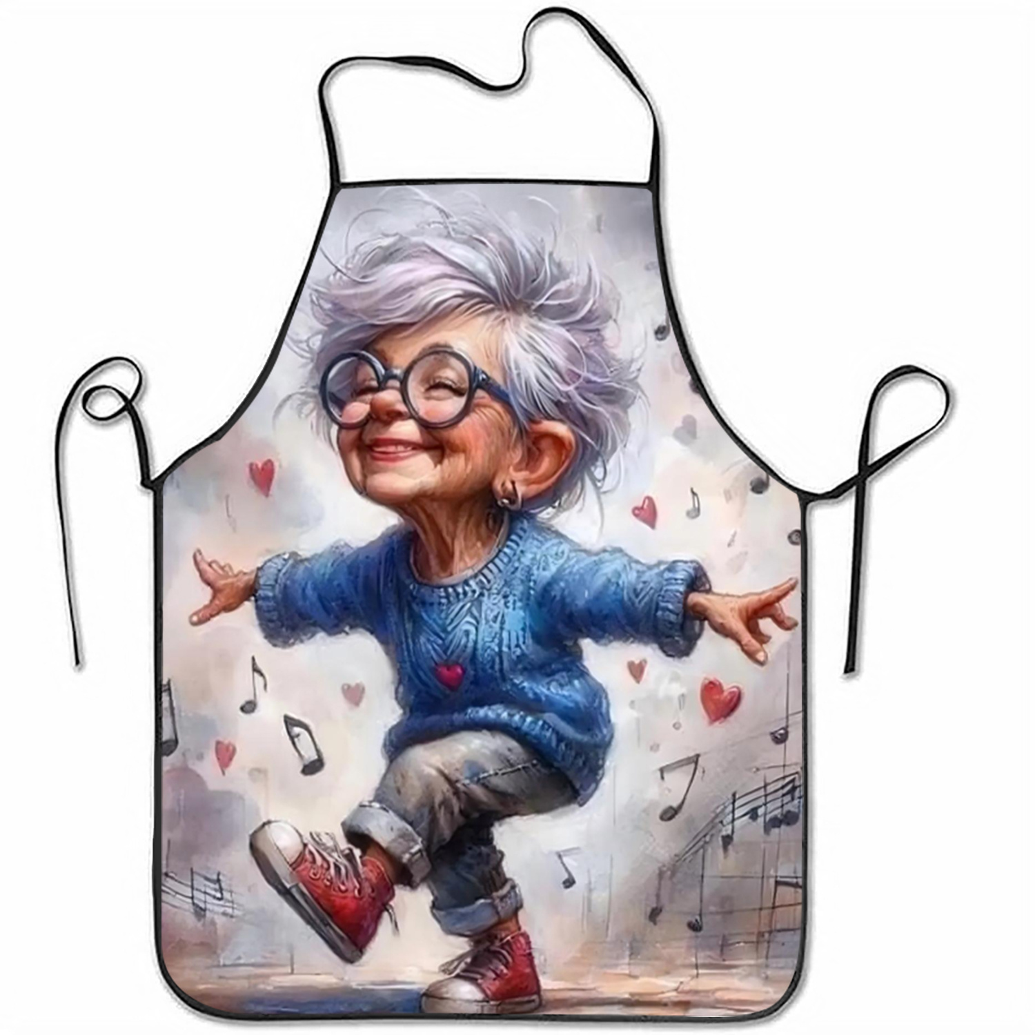 Funny Dancing Grandma Apron, C - Mom'S Home Cooking review and price