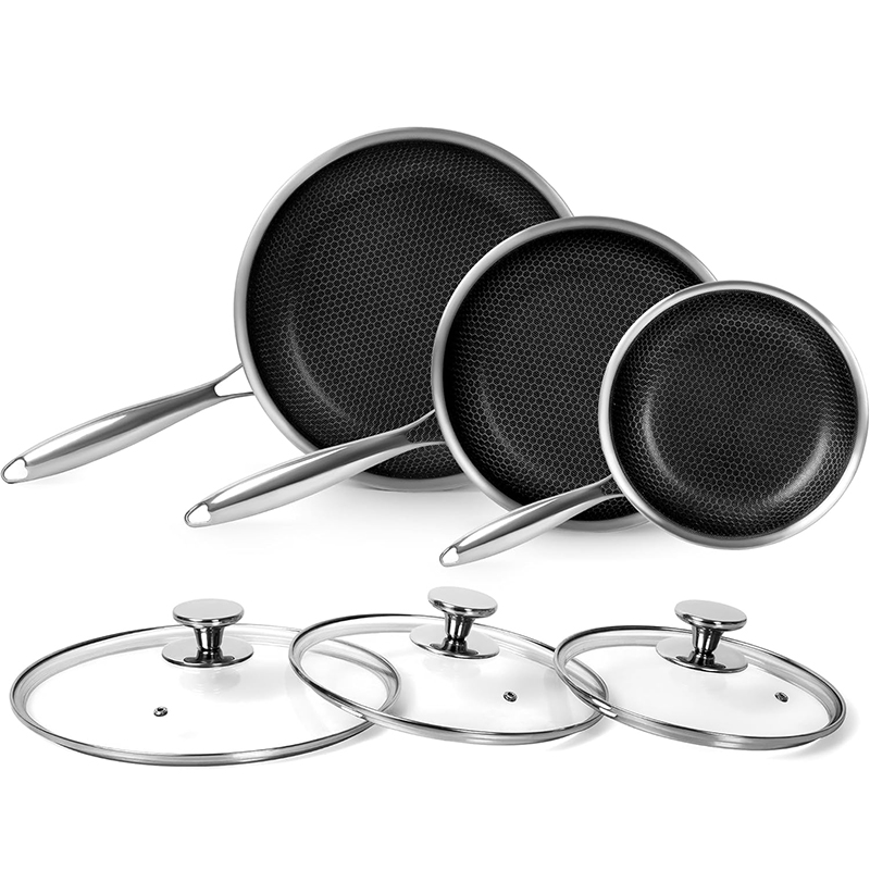 Stainless Steel Frying Pan wit - Crepe Pan Nonstick review and price