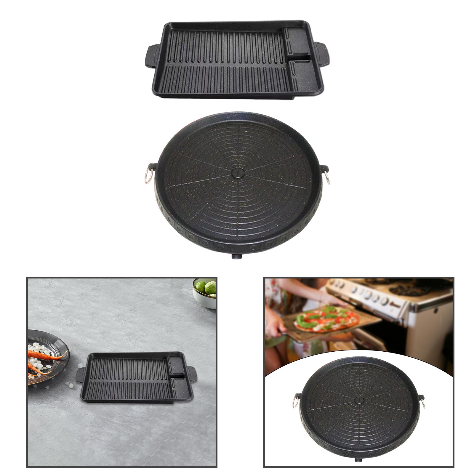 Nonstick Barbecue Plate Alumin - Crepe Pan Nonstick review and price
