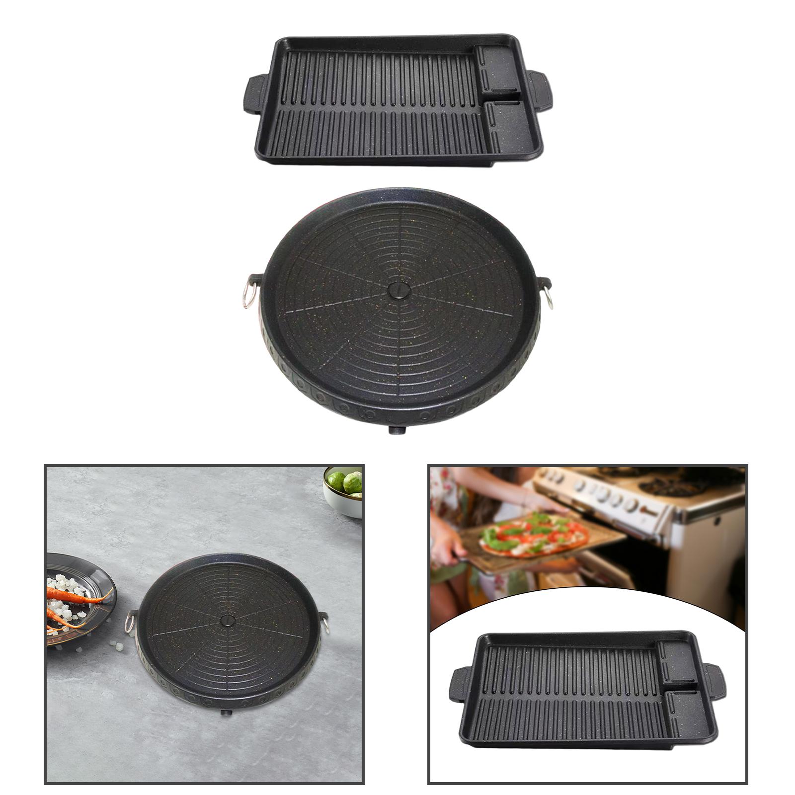Nonstick Barbecue Plate Alumin - Crepe Pan Nonstick review and price