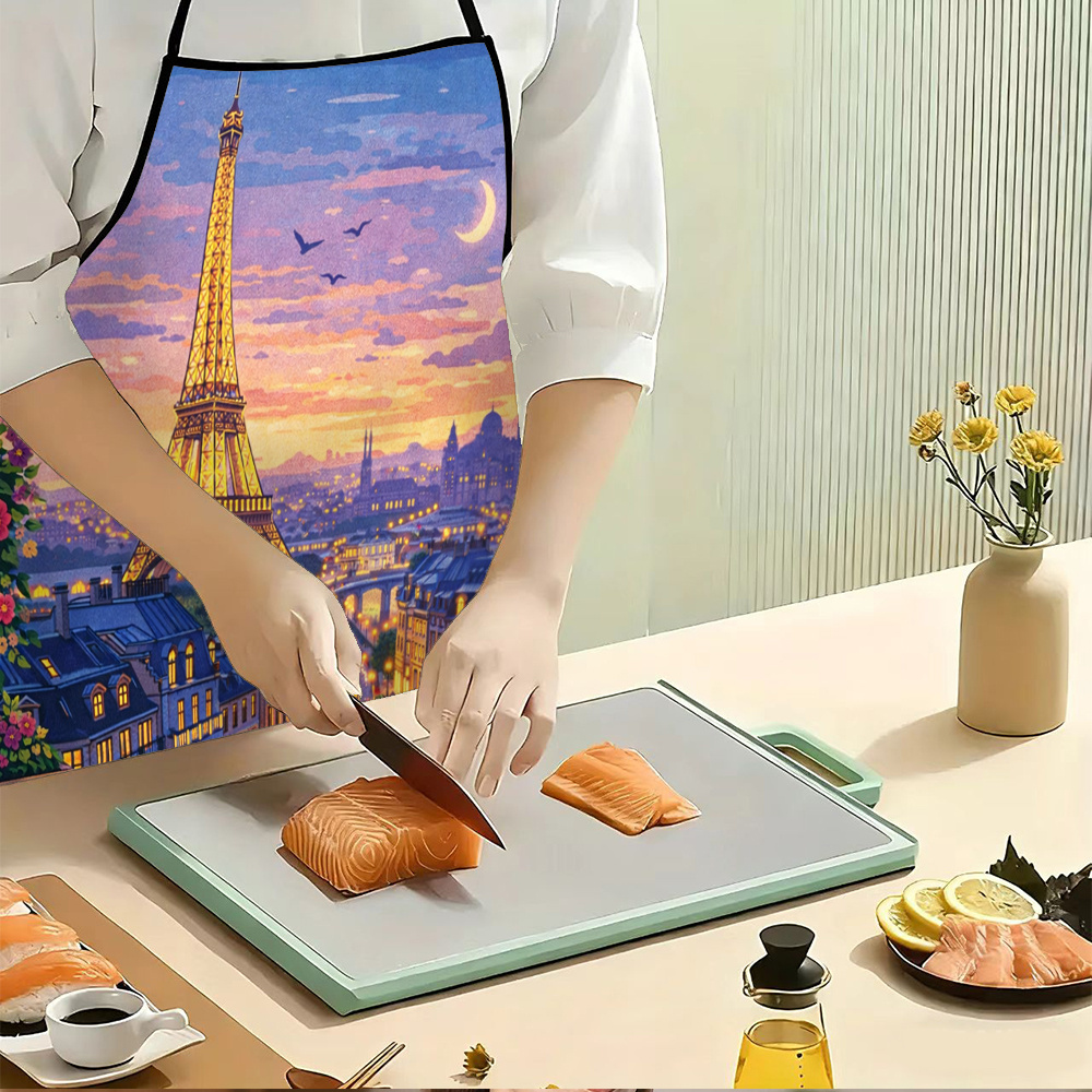 Paris Eiffel Tower Apron, Roma - Mom'S Home Cooking review and price