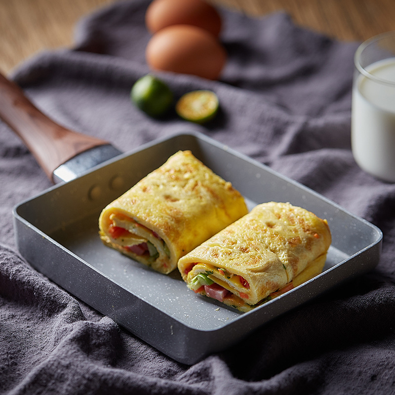 Frying Pan Tamagoyaki Omelette - Crepe Pan Nonstick review and price