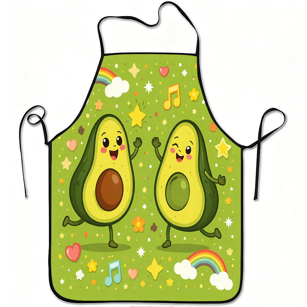 Cute Dancing Avocado Apron, Fu - Mom'S Home Cooking review and price