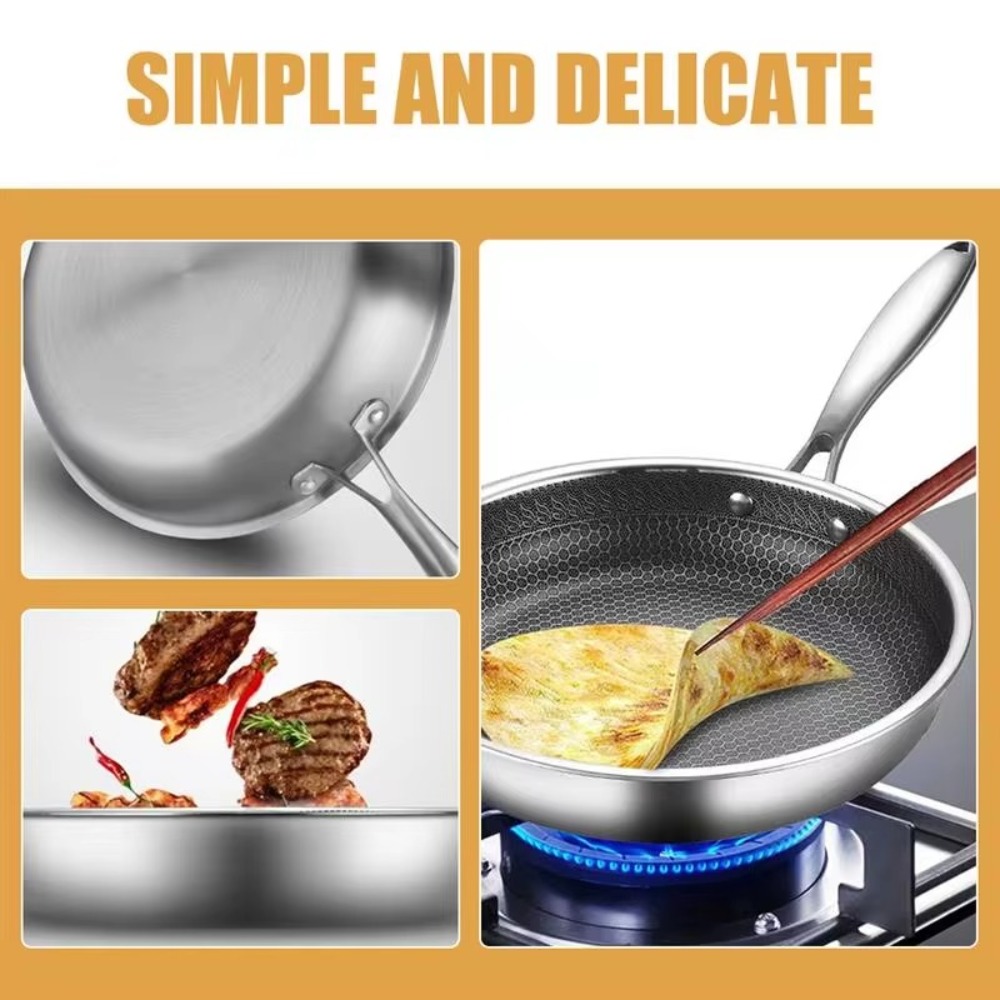 26/28/30cm Frying Pan Non-coat - Crepe Pan Nonstick review and price