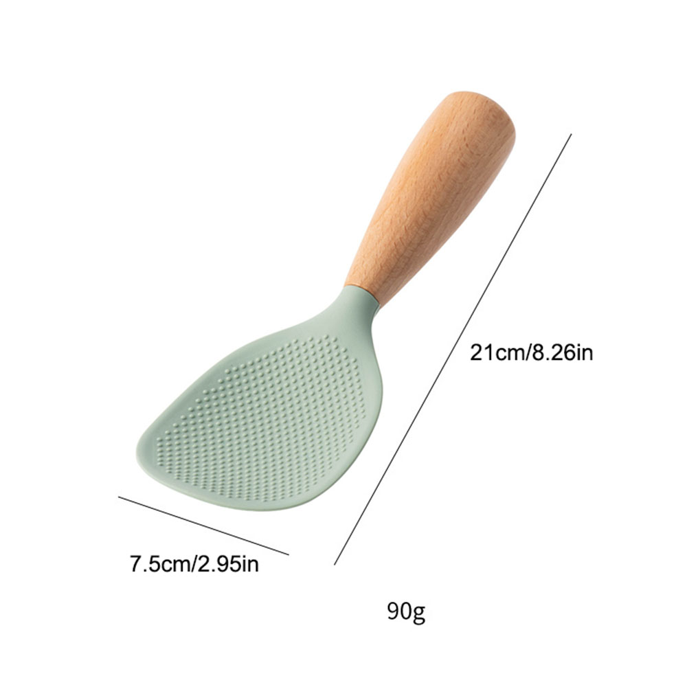 1Pcs Silicone Spoon Non-stick  - Crepe Pan Nonstick review and price