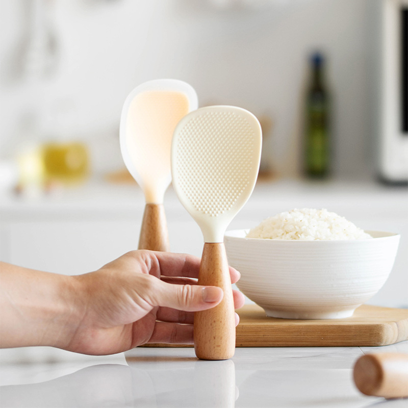 1Pcs Silicone Spoon Non-stick  - Crepe Pan Nonstick review and price