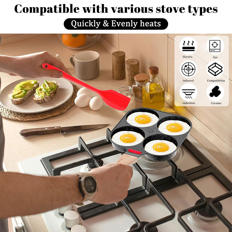 Deepened Egg Frying Pan with L - Crepe Pan Nonstick review and price