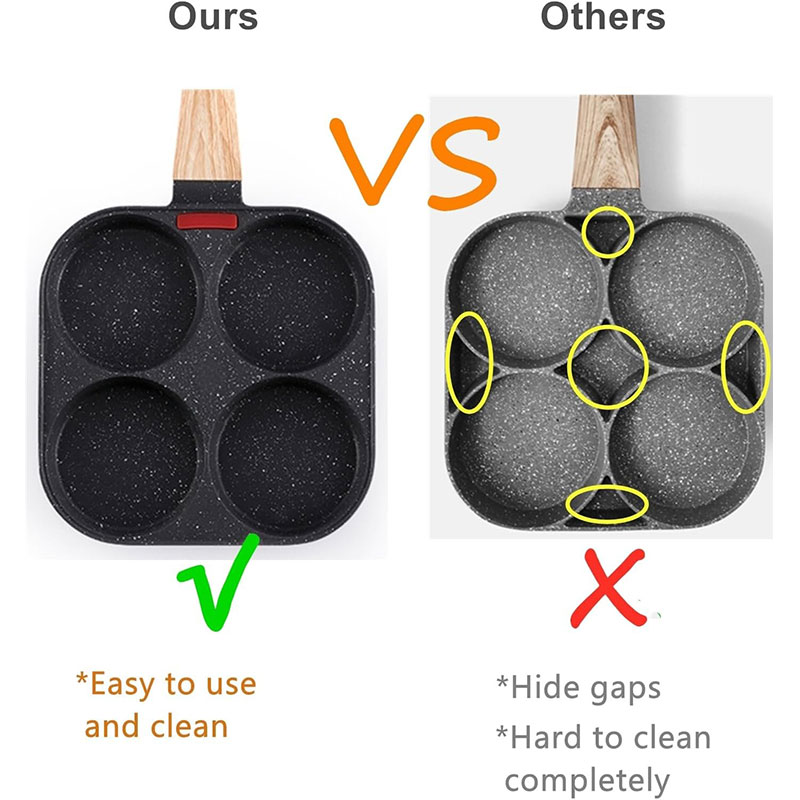 Deepened Egg Frying Pan with L - Crepe Pan Nonstick review and price