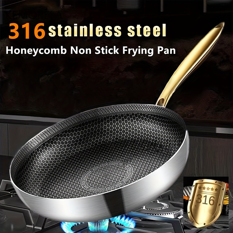 316 Stainless Steel Frying Pan - Crepe Pan Nonstick review and price
