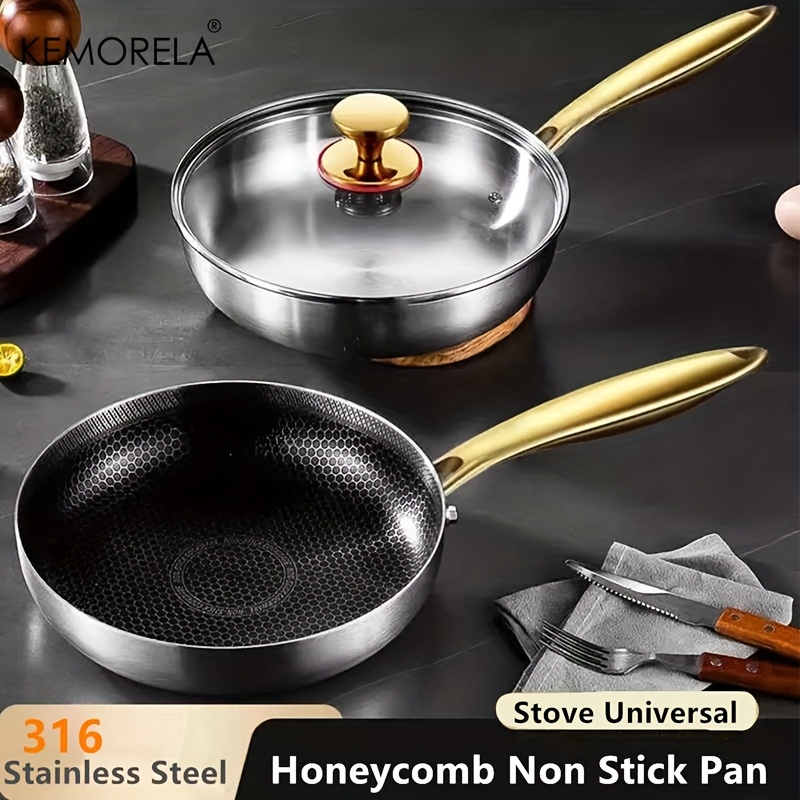 316 Stainless Steel Frying Pan - Crepe Pan Nonstick review and price