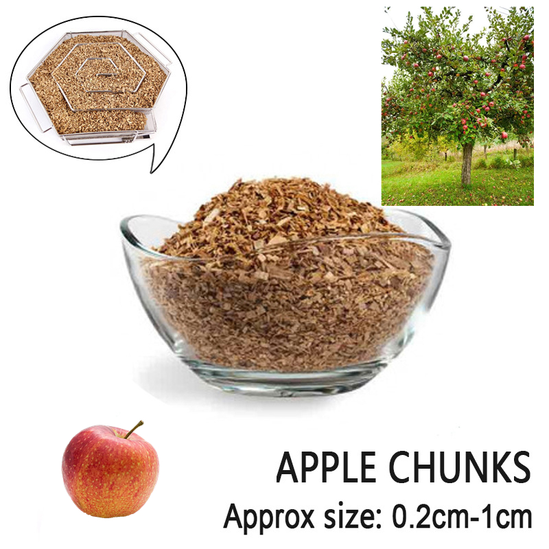 125g/bag Apple Cherry Oak Peca - Smoker Box Wood Chip review and price